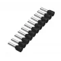 Cimco 187503 Terminal tubular parcialmente aislado, 1,5 mm², negro, 500 uds.