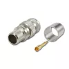 Telegärtner Conector macho BNC de crimpar para RG214/U y RG393/U, 50 ohmios, 1 ud. J01000A0060