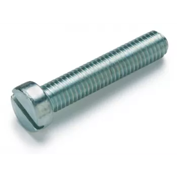 Cimco 190866 Tornillo de cabeza lenticular M5x25 DIN 84a galvanizado, 100 uds.