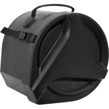 DIMAVERY Funda de PE para tambor Tom Tom de 8 pulgadas, negra 26040601