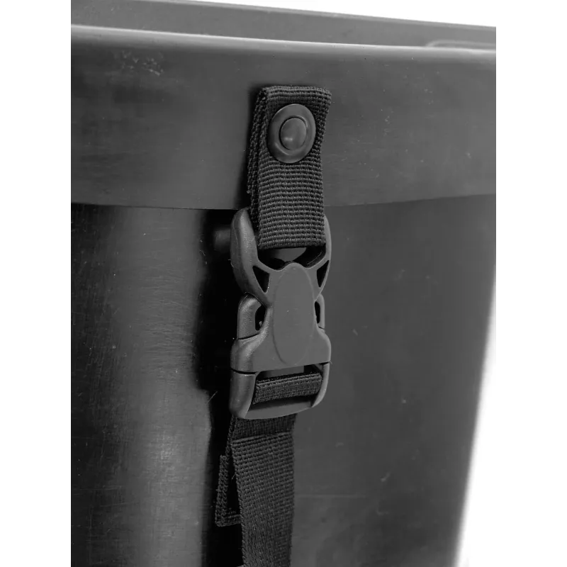 DIMAVERY Funda de PE para tambor Tom Tom de 8 pulgadas, negra 26040601