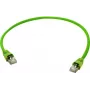 Telegärtner L00000A0138 Cable de red Cat5e S/FTP, 1 m, verde