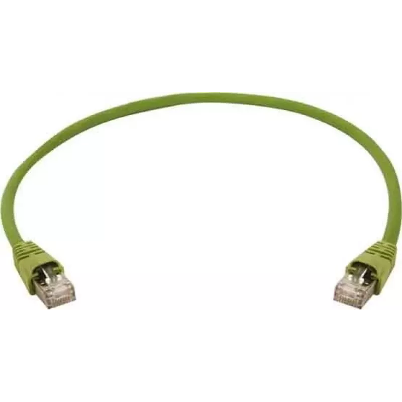 Telegärtner L00000A0138 Cable de red Cat5e S/FTP, 1 m, verde