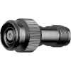 Telegärtner Adaptador coaxial de conector hembra TNC a conector macho TNC Reverse, 50 ohmios, latón niquelado, contacto dorado J01014R0001