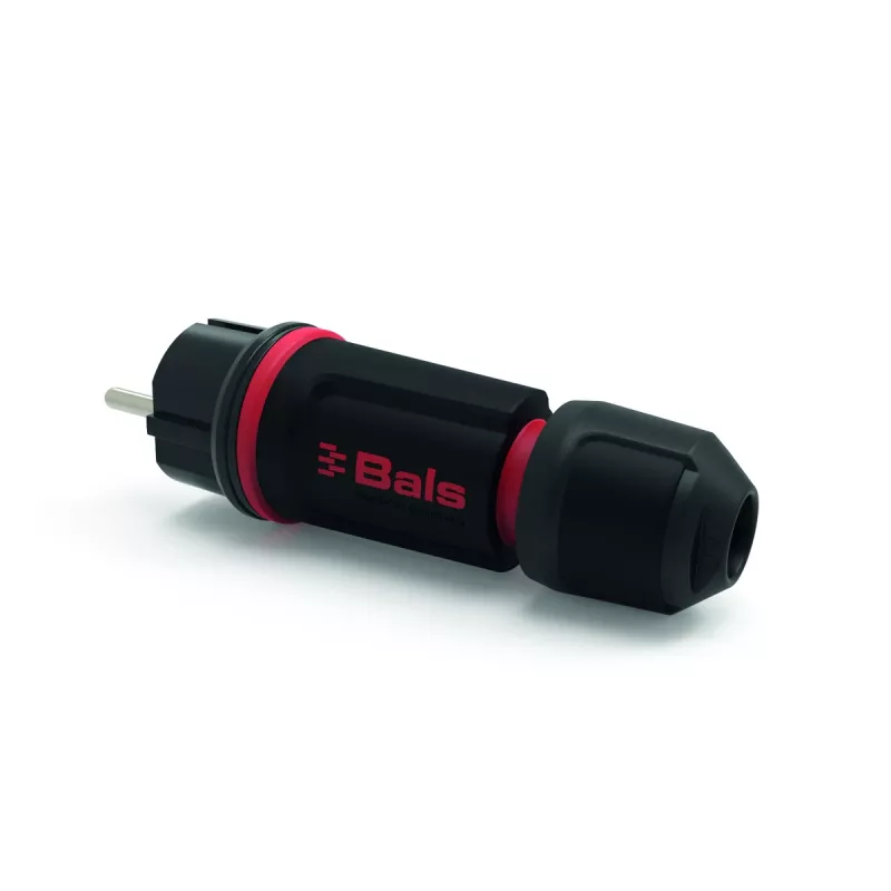 BALS 7373-1 Conector macho Schuko 16A 3 polos 250V IP54
