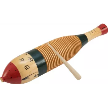 DIMAVERY DP-50 Guiro con forma de pez, grande 26055110