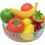 EUROPALMS Mix de frutas artificiales en bolsa de malla, 12 piezas, polietileno, multicolor, decorativo 83309211