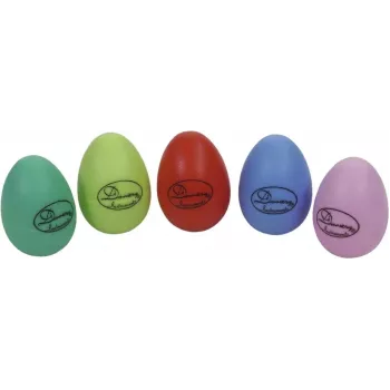 DIMAVERY set de egg shakers con 2, colores surtidos, shaker de percusión de plástico 26055820