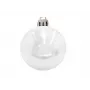 EUROPALMS set de bolas decorativas 7 cm, blanco, 6 uds. (83501254)