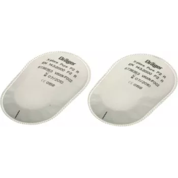 Dräger X-plore filtro de partículas P3 R bayoneta con carcasa, pack de 2 6738011