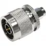 Telegärtner adaptador coaxial conector macho N a conector macho SMA, 50 ohmios, DC-6 GHz J01027B0019
