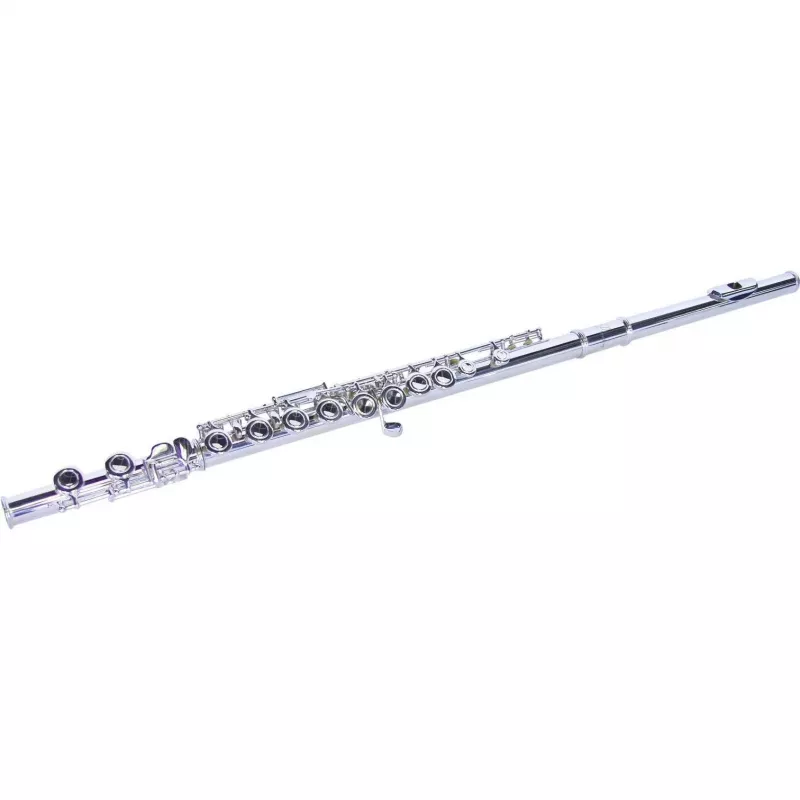 DIMAVERY QP-10 C flauta travesera, plateada 26500300