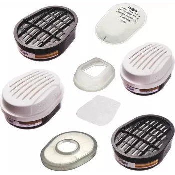 Dräger X-plore filtro de gas bayoneta A1B1E1K1, pack de 2 6738816
