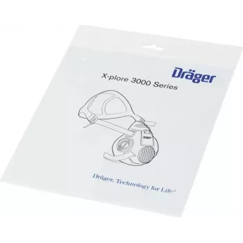 Dräger X-plore 3300 semimáscara protección respiratoria set de pintura con 2 filtros A2P3 RD (R57793)