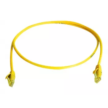 Telegärtner L00000A0294 cable de red Cat6 U/UTP RJ45, 0,5 m, amarillo