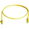 TELEGÄRTNER L00000A0295 cable de red Cat6 U/UTP amarillo de 1 m