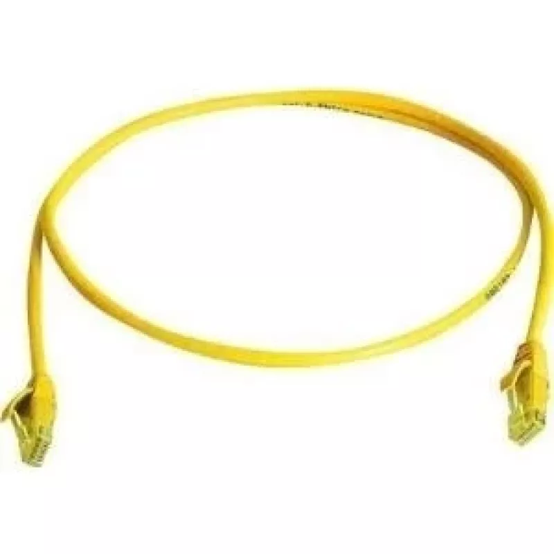 TELEGÄRTNER L00000A0295 cable de red Cat6 U/UTP amarillo de 1 m