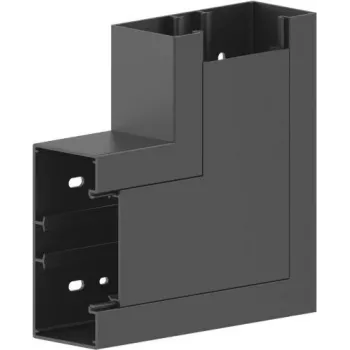 GGK BR 60x130/80-FW ángulo plano 60x130/80 RAL 9005 PVC 18351