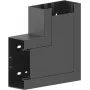 GGK BR 60x130/80-FW ángulo plano 60x130/80 RAL 9005 PVC 18351