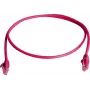 TELEGÄRTNER 100008898 cable de red CAT 6 RJ45, 7,5 m, rojo, LSZH, U/UTP, ignífugo