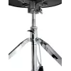 DIMAVERY DT-80 taburete de batería, asiento redondo, altura ajustable 480-600 mm, trípode doblemente reforzado, negro 26031100