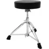 DIMAVERY DT-80 taburete de batería, asiento redondo, altura ajustable 480-600 mm, trípode doblemente reforzado, negro 26031100