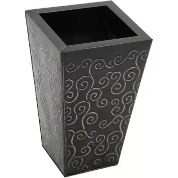 EUROPALMS Maceta de zinc, estampada, 31 cm 83059553