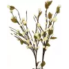 EUROPALMS Arco de camelias con LED, blanco, 50 cm 83330310