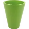 EUROPALMS Maceta de fibra de vidrio, verde, 44x61 cm 83011763