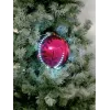 EUROPALMS Bola de nieve LED 8 cm, rosa, pack de 5 (83501238)