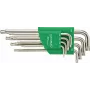 Stahlwille 10771/8 Juego de llaves acodadas Torx de cabeza esférica, 8 piezas (T9-T40) 96432700