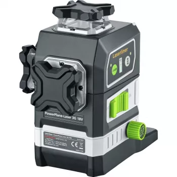 Laserliner PowerPlane-Laser 3G Multi-18V Green Nivel láser 3 x 360° (unidad base) 036.380L