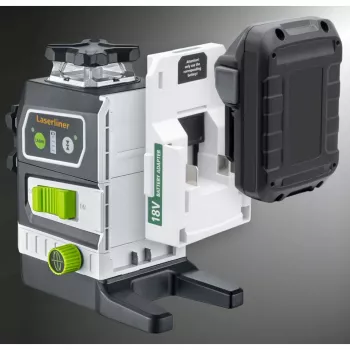 Laserliner PowerPlane-Laser 3G Multi-18V Green Nivel láser 3 x 360° (unidad base) 036.380L