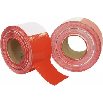 ZUBEHÖR Cinta de balizamiento rojo/blanco 500 m x 75 mm (3000596K)