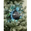EUROPALMS Bola de nieve LED 15 cm, negro 83501244