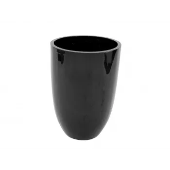 Europalms LEICHTSIN CUP-69 Maceta, negro, brillante (83011819)