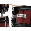 Dimavery DS-200 Batería rojo vino incl. pedal de bombo y platillos