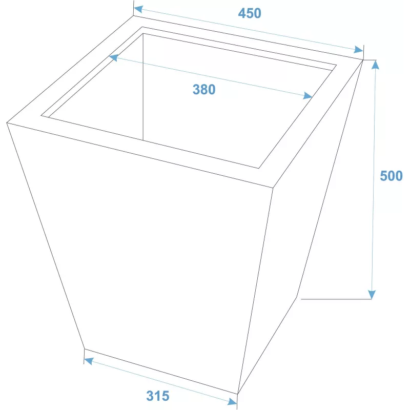 EUROPALMS Leichtsinn Basic-50 Figura decorativa marrón brillante 50 cm 83011870