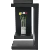 EUROPALMS Crystal Tulip flor artificial, blanca, 61 cm, pack de 12 (82600204)