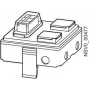 SIEMENS BD2-AK1/2SD163FIA Caja de derivación 16A 2x1-polig con interruptor seccionador de fusible (BVP:660870)