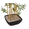 EUROPALMS bambú artificial en cuenco decorativo, 150 cm 82509262