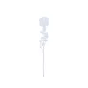 EUROPALMS Crystal Rose flor artificial, transparente, 81 cm, pack de 12 pack ahorro 82600210