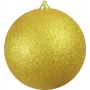 EUROPALMS bola decorativa 20 cm oro con purpurina 83501279
