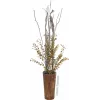 EUROPALMS rama de eucalipto artificial, verde amarillento, 110 cm 82505622
