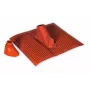 TechniSat Juego de teja de tejado de aluminio, rojo teja con manguito de goma (0000/1719)