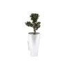 EUROPALMS Leichtsin Elegance-69 Figura decorativa plateada brillante 83011856