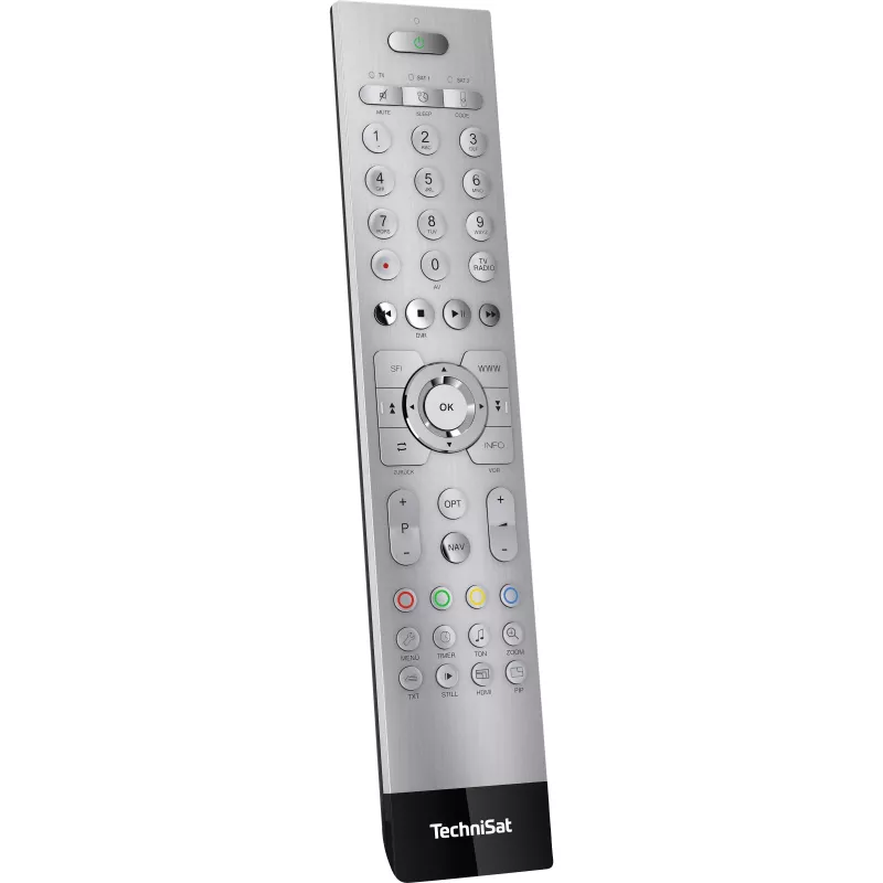 TechniSat TechniControl II ALU Plata Mando a distancia universal (FB Code TV) 0002/3859