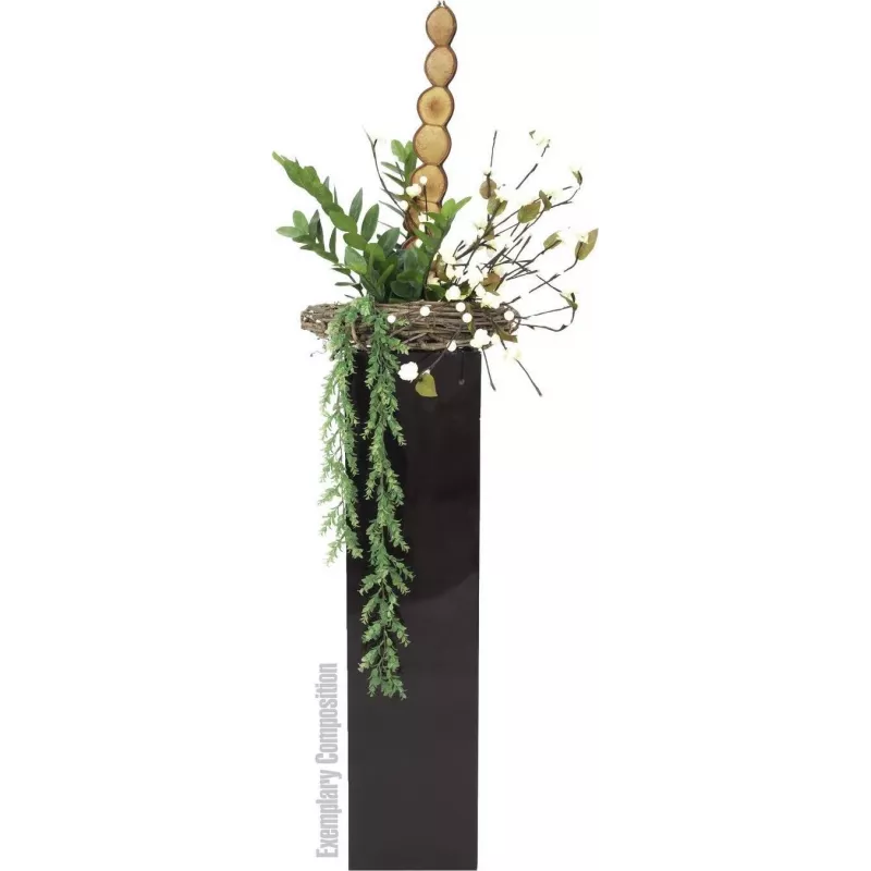 EUROPALMS Zamifolia Planta artificial ZZ, 70 cm, maceta negra 82600153