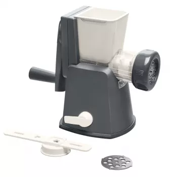 LURCH Base&Soul Picadora de carne manual gris blanco (200500)