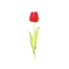 EUROPALMS Tulipán de cristal Flor artificial, rojo, 61cm, pack de 12 82600205